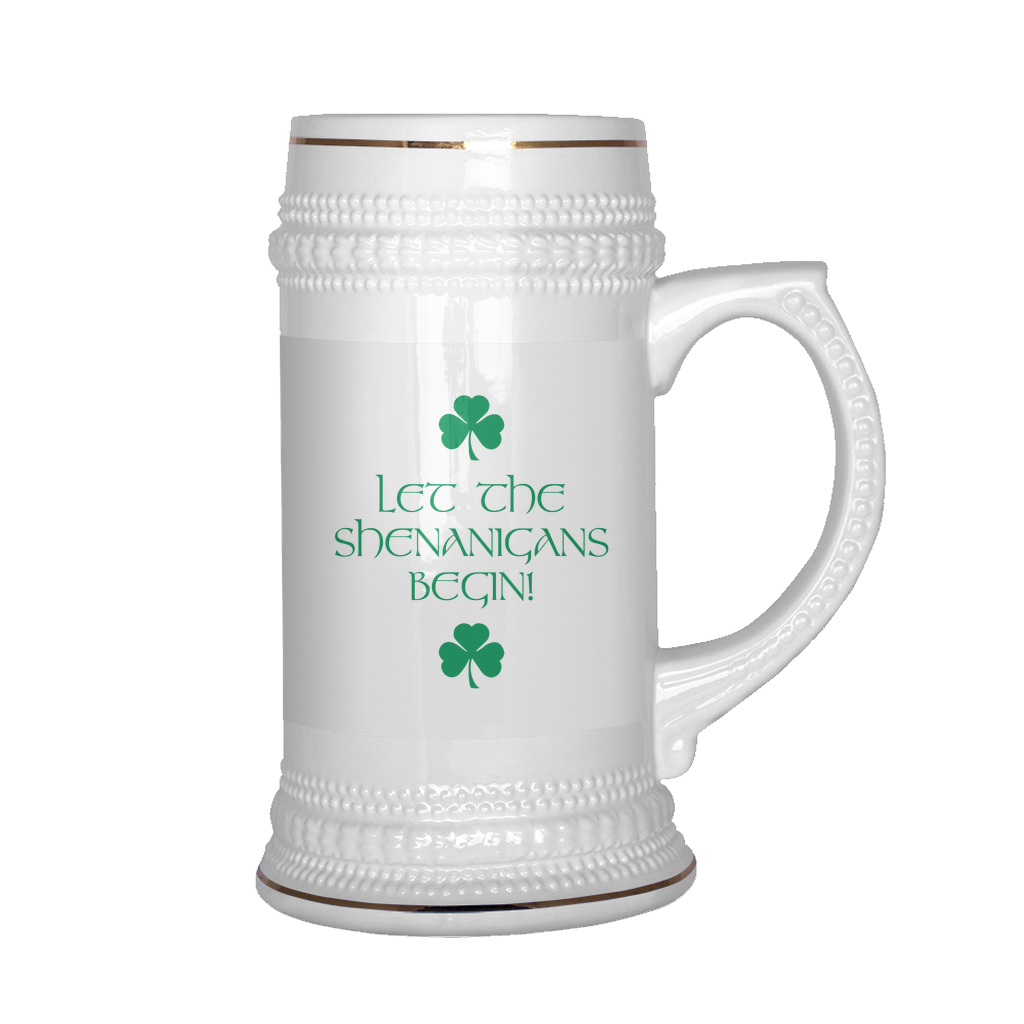 Fun St. Patrick's Day Beer Stein
