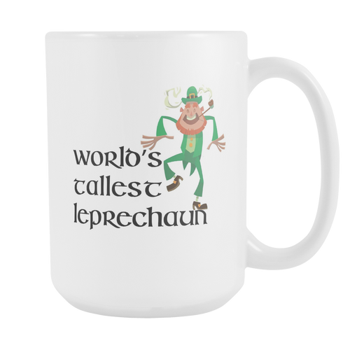 World's Tallest Leprechaun Mug Irish Gift Mug