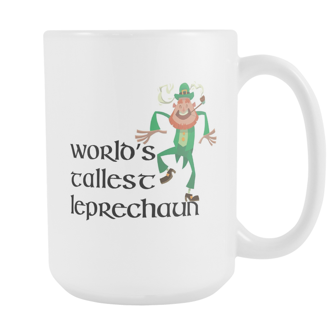 World's Tallest Leprechaun Mug Irish Gift Mug