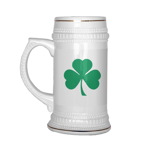 Shamrock St. Patrick's Day Beer Stein