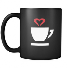 I Love Coffee Mug Cute Heart Love Tea Mug