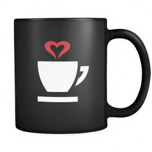 I Love Coffee Mug Cute Heart Love Tea Mug