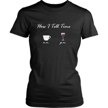 Funny Coffee Time and Wine Time T-shirt