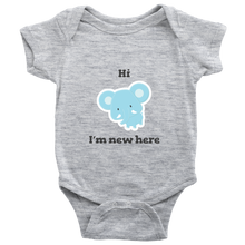 Hi I'm New Here Newborn Bodysuit Infant One Piece