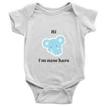 Hi I'm New Here Newborn Bodysuit Infant One Piece