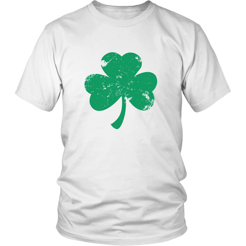 Shamrock St. Patrick's Day Shirt Distressed Shamrock T-Shirt