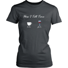 Funny Coffee Time and Wine Time T-shirt