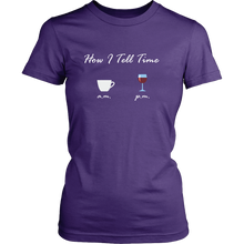Funny Coffee Time and Wine Time T-shirt