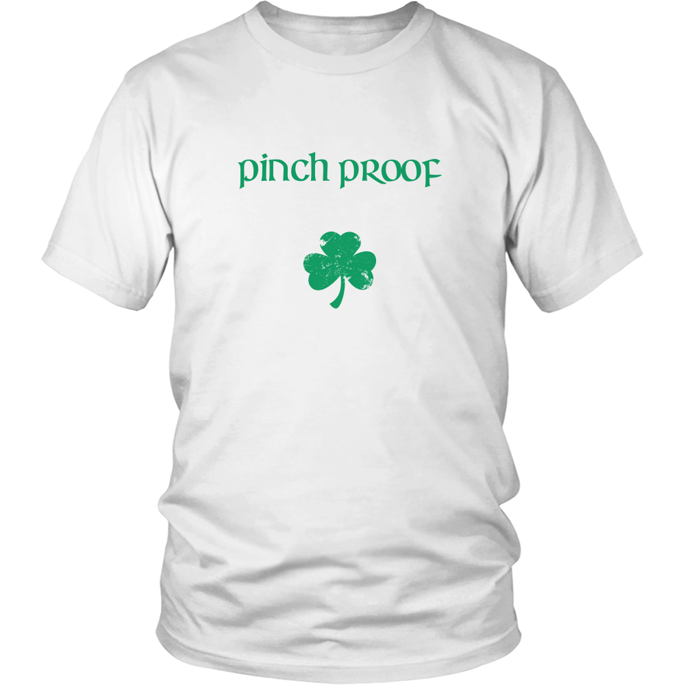 St. Patrick's Day shirt Pinch Proof Distressed Shamrock T-Shirt