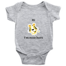 Hi I'm New Here Newborn Boy Bodysuit Infant One Piece