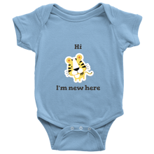Hi I'm New Here Newborn Boy Bodysuit Infant One Piece