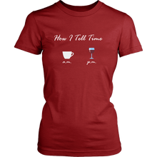 Funny Coffee Time and Wine Time T-shirt