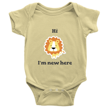 Hi I'm New Here Boys Newborn and Infant Bodysuit One Piece