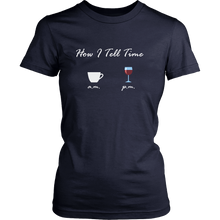 Funny Coffee Time and Wine Time T-shirt