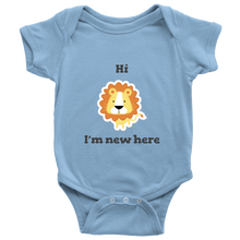 Hi I'm New Here Boys Newborn and Infant Bodysuit One Piece